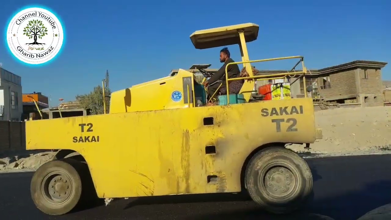 گزارش محمد ربیع غفوری از تاسیس کارته اول ، کارته دوم و چهار راهی دهمراد خان که انقریب افتتاح میشود