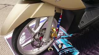 Modifikasi Honda Vario 110 LED Simple Babylooks