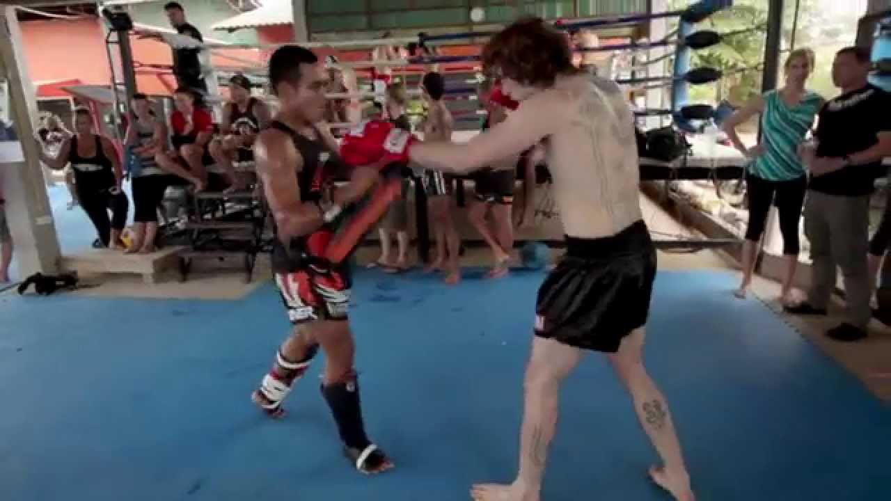 Tiger Muay Thai Training On Phuket Youtube
