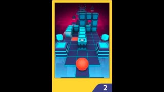 Rolling Sky #9 : [(Level 9)(5 Star)] - E-labyrinth All Gems