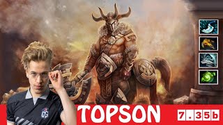 [DOTA 2] TOPSON the CENTAUR WARRUNNER [OFFLANE] [7.35b]