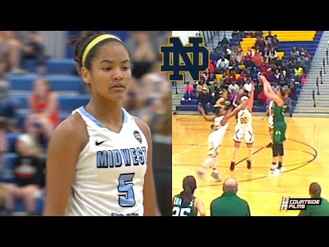 Highlights on duo of 5-Star Notre Dame women's basketball commits Anaya Peoples & Sam Brunelle!