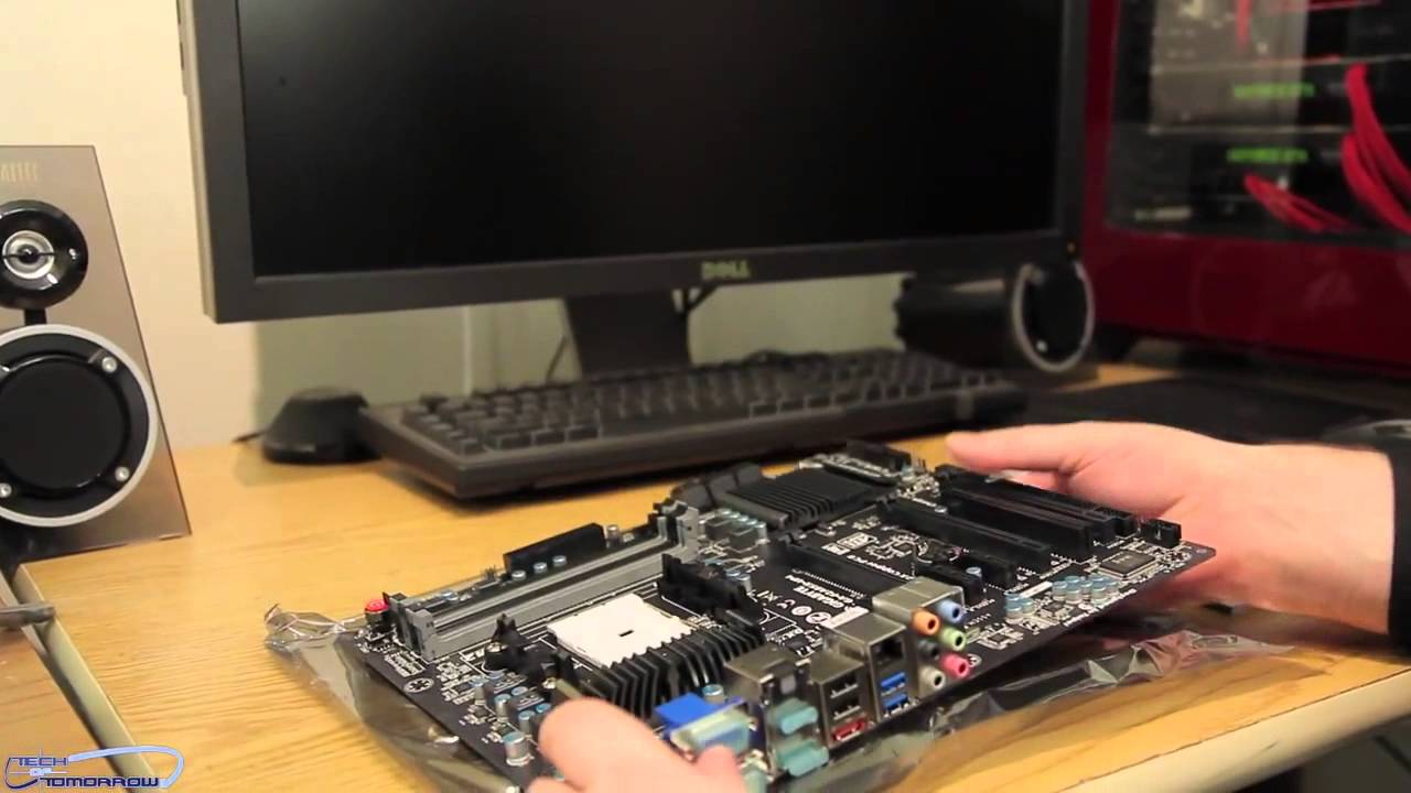 Gigabyte GA F2A85X UP4 AMD Ultra Durable 5 Motherboard Unboxing