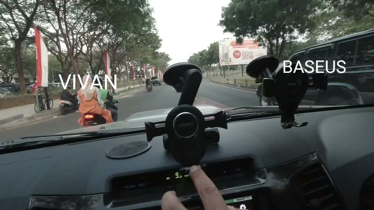 Review Gravity Phone Holder Vivan dan Baseus. Yang mana yang terbaik?