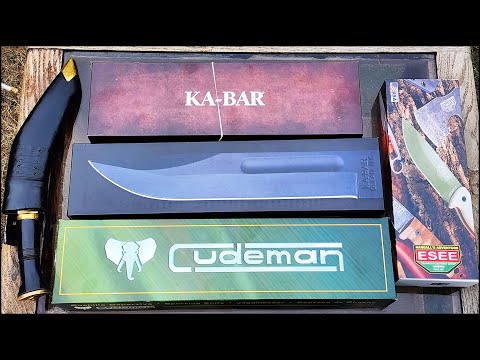 Новые Ножи Kukri, Ka-Bar, Cudeman, Esee 2020