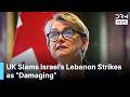 “Damaging Escalation”, UK Slams Israel’s Lebanon Strikes as “Damaging,” Calls for Ceasefire | AC1G