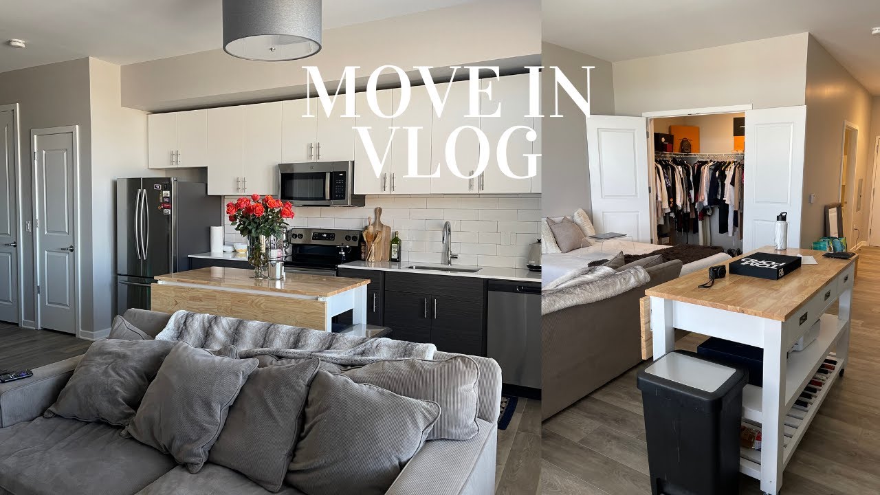 MOVING VLOG | JERSEY CITY NJ LUXURY  STUDIO APARTMENT TOUR 500 SQ FT | Ashley's Ave