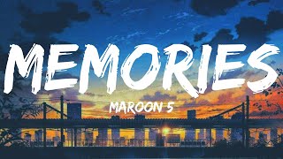 Memories - Maroon 5 (Lyrics) | English song with lyrics | Tik Tok song