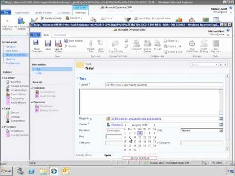 Demo: Microsoft Dynamics