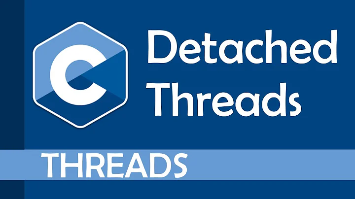What are detached threads?