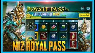 M12 ROYAL PASS 1 TO 50 REWARDS FIRST LOOK AND KHABY LAME EMOTE COMING IN RP ( BGMI )