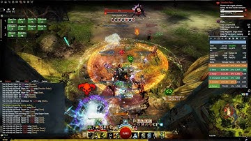 GW2 - Salvation Pass - Bandit Trio - Druid PoV /w TS