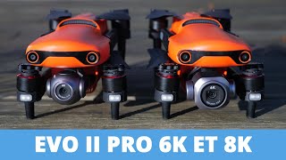 AUTEL EVO II PRO 6k et EVO II 8K : Le meilleur drone ?