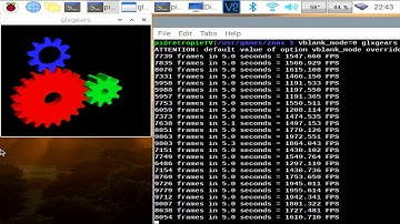 Desktop resolution (in small extend) and vnc viewer (in big extend) influence gpu benchmarks on rpi