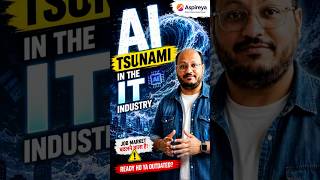 AI Tsunami in IT Jobs | #aspireya #motivation #careerguidance #shorts #trendingshorts #viral