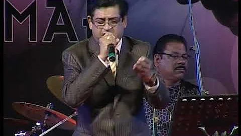 Kishore Kumar & Ashoke Kumar on "Koi hamdam na raha"-a story & performance by Amit Kumar in Chatush.