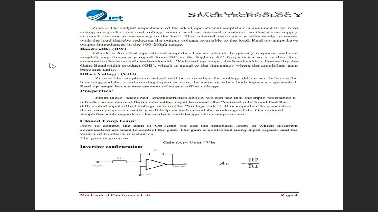 Amplify Your Knowledge Exploring Operational Amplifiers Lab No 7 Op