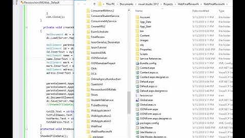xml json and web service in asp by Gwiza