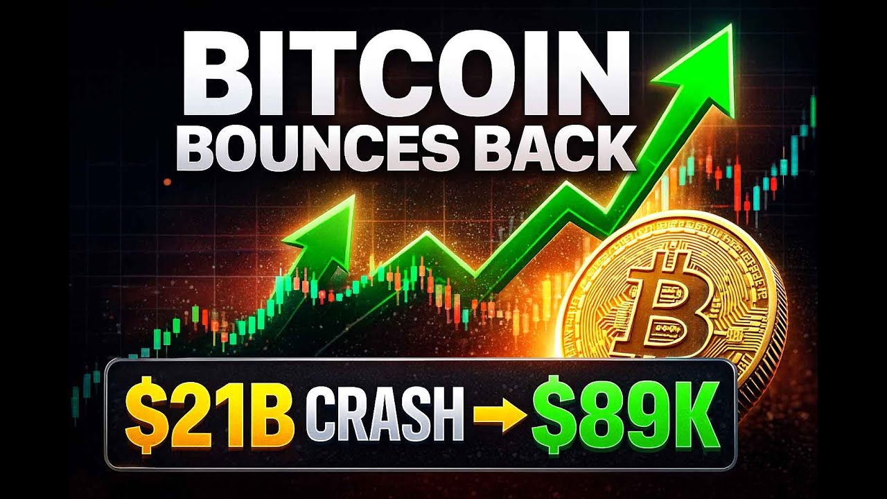 Bitcoin Snaps Back to $92K After $21B Wipeout – What Just Happened?!