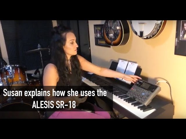 Alesis SR-18 Drum Machine QUICK START TUTORIAL