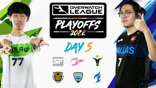 [CoStream] Overwatch League 2022 Season | Playoffs Day 5