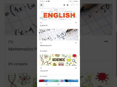 E LEARNING log in video