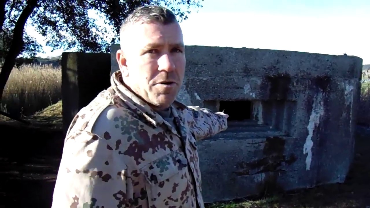 Holkham Beach WW2 Pillboxes No1 in the car park YouTube