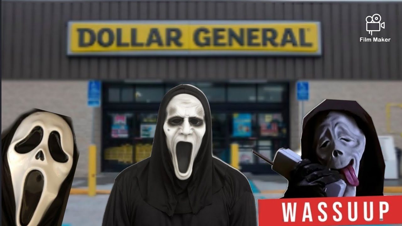 Dollar General Ghostface Masks!!!! YouTube