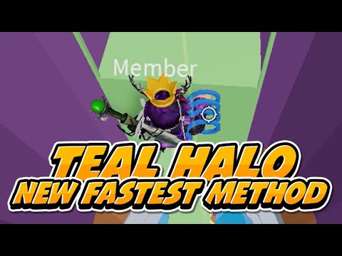 Easy The New Fastest Way To Get The Teal Halo In Tower Of Hell Roblox Toh Youtube - halo games in roblox