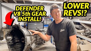 HOW TO GET LOWER REVS IN YOUR DEFENDER!