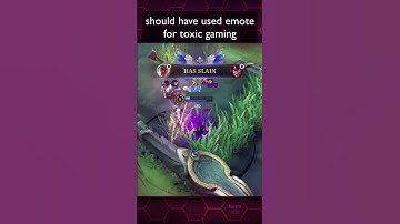 Missed Opportunity for toxic emote