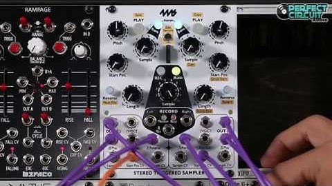 4MS STS Stereo Triggered Sampler Module