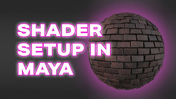 Quickly set up Physical Based Rendering (PBR)Arnold Materials on Maya