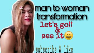 Man To Woman Make Up Transformation