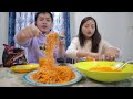 Mukbang ve chhin ang akabare my noodles drew  melo vlogs