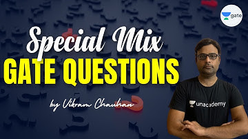 Special Mix GATE Questions | GATE 2022 CS | Vikram Chauhan