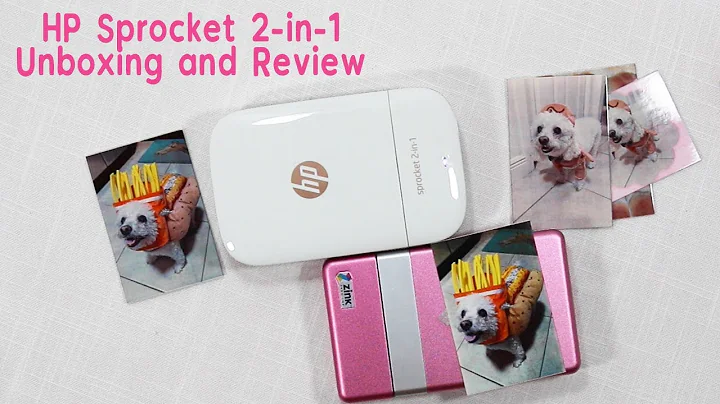 HP Sprocket 2-in-1 Unboxing and Review, Plus Comparison to Polaroid POGO Printer