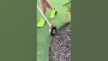 Stihl Rotary Scissors: Lawn Garden Bed Edge Perfection #shorts