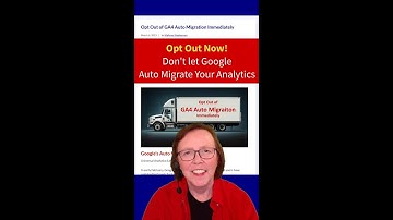 Opt Out of GA4 Auto Migration Immediately