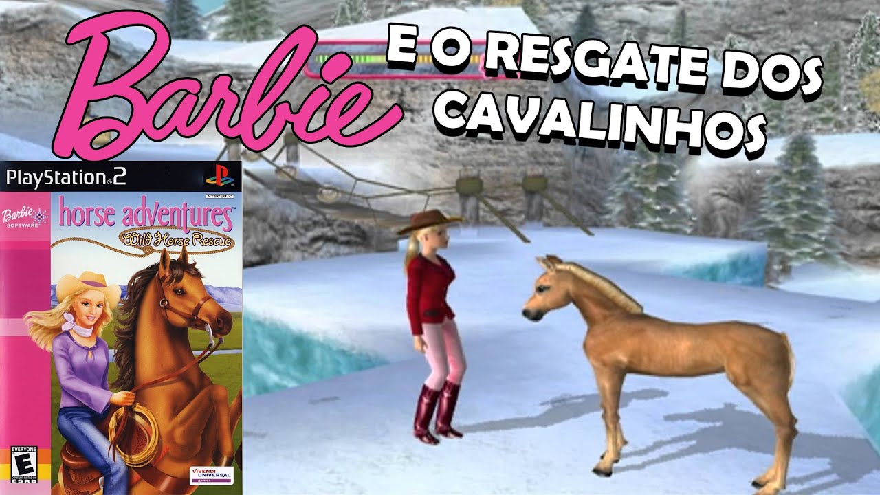 Barbie Horse Adventures: Wild Horse Rescue para Playstation 2 (2003)