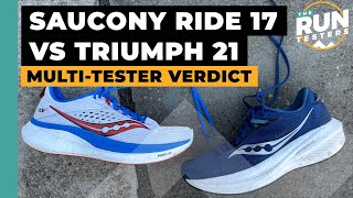 Saucony Ride 17 vs Saucony Triumph 21: Three runners pick between Saucony’s cushioned shoes