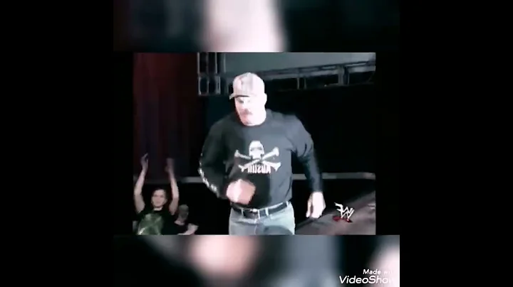 WWE Steve Austen Helps Mick Foley #shorts #wwe #steveaustin #mickfoley #therock