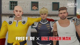 ONE-PUNCH MAN IN FREE FIRE 🤛🎬 وان بانش مان في فري فاير