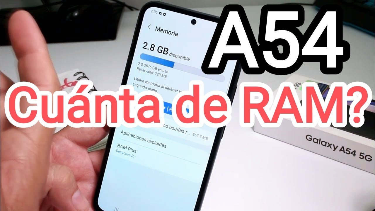 Celular Samsung Modelo A54 8Gb Ram Y 256Gb De Almacenamiento