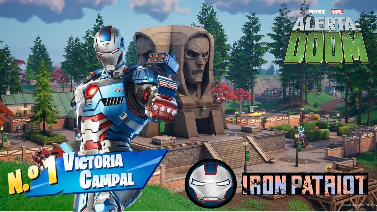 FORTNITE Skin IRON PATRIOT Victoria 4 | FORTNITE Temporada 4