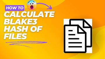 Calculate BLAKE3 Hash Of Files