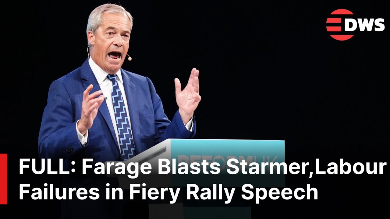 FULL FIERY ADDRESS: Farage Blasts Starmer,Condemns Corruption, NHS,Economic Collapse in Speech |AC1E