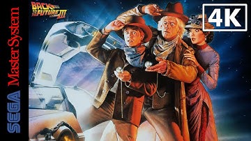 Back to the Future Part III (Master System) Playthrough [4K]