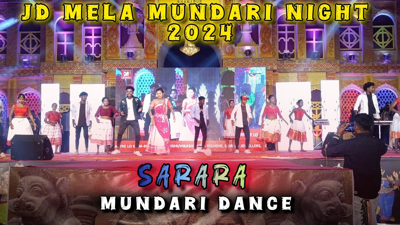 GULABI SARARA|NEW MUNDARI DANCE VIDEO |JD MELA MUNDARI NIGHT BARIPADA 2024|MUNDARI SONG