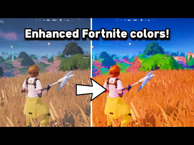 BEST COLOR Settings In FORTNITE Chapter 5 class=
